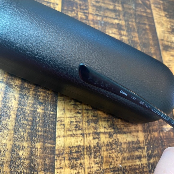 Oakley Square Matte Black Eyeglasses with original case and microfiber cloth - Picture 12 of 15